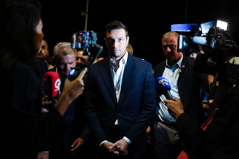 FRANCE-POLITICS-ELECTION-PARTIES-RN Le RN forme un groupe au Sénat pour la première fois