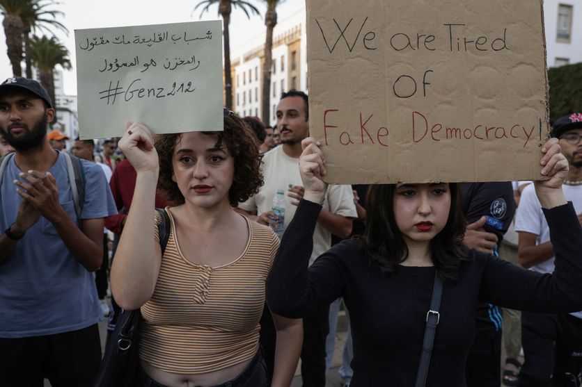 MOROCCO-PROTEST-ECONOMY Electoral Indifference parmi les Jeunes Marocains