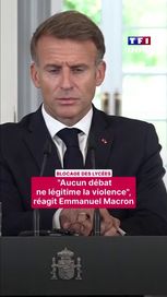 a6507ffc-44bc-4637-995c-94fe5be9adb6 Blocages de lycées : « Aucun débat ne légitime la violence », réagit Emmanuel Macron