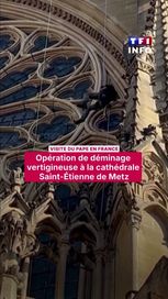 b3725be3-dd8e-4002-b2f7-0a54af40b2de Opération de déminage à la cathédrale Saint-Étienne de Metz avant la visite du pape