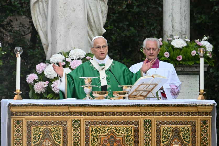 ITALY-VATICAN-RELIGION-POPE-MASS Le pape Léon XIV appelle à la préservation de la Création