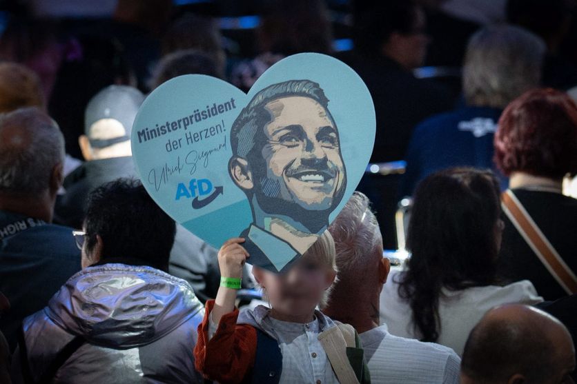 Landtagswahl Sachsen-Anhalt Abschlussveranstaltung der AfD in Magdeburg L’AfD en Saxe-Anhalt: Un bouleversement historique dans l’hémicycle