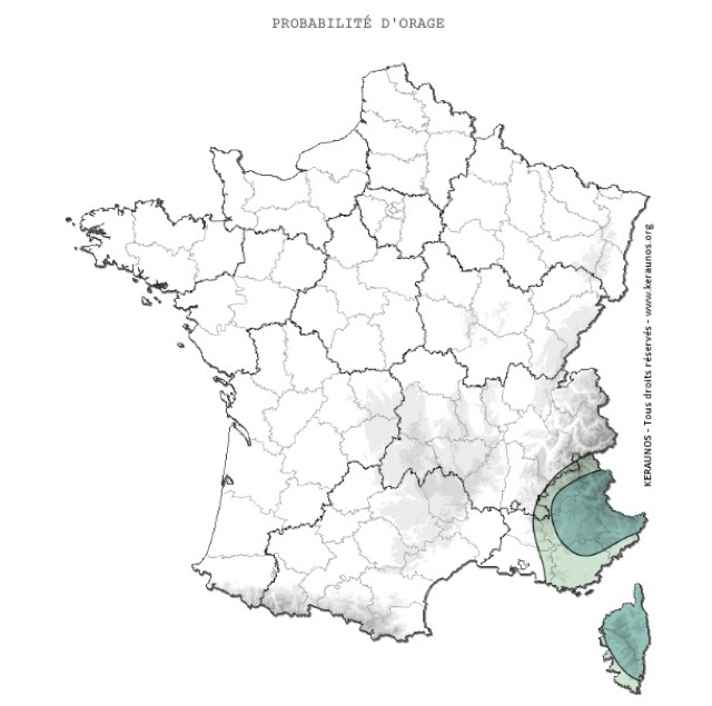 fb05fbdb-fe4c-4ac7-b930-a368facdd9c3 Prévisions Météo : Risques d’Orages dans le Sud-Est