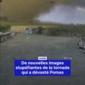 Images impressionnantes de la tornade à Pomas : Un acte héroïque d&rsquo;un homme sauvant un enfant