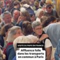 Visite du Pape en France : affluence dans les transports parisiens