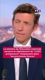 0cb41d64-6475-497b-a53c-78e355ba7d1f Edouard Geffray annonce le déploiement imminent de 3 000 professeurs remplaçants