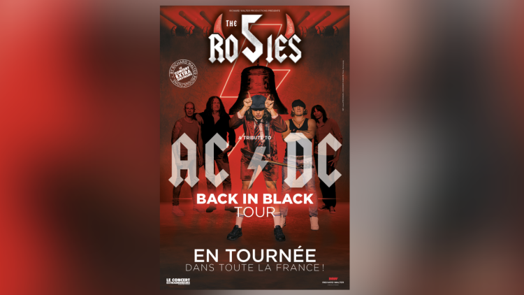 1b33e878-7b73-4501-bf57-38591afbe003 Les 5 Rosies en tournée avec le «Back in black Tour»
