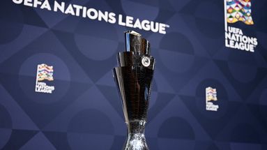 FBL-EUR-NATIONS-FINALS-DRAW Zinédine Zidane retrouve le Stade de France pour France-Italie