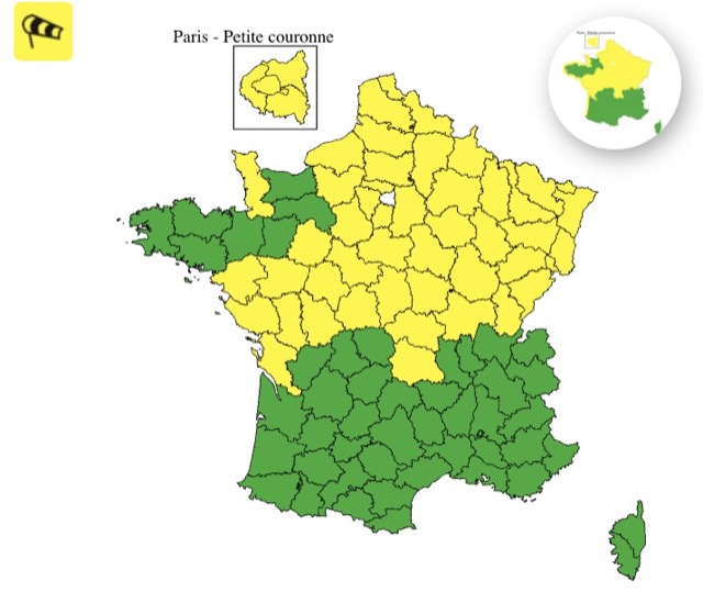395b8585-0fca-4925-9df5-e3245141b71f Vigilance jaune dans 49 départements suite à la perturbation Boelo