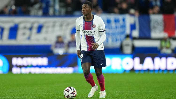 4aba7c81-34a9-44d0-9386-0f114d17e20f Absence de Nuno Mendes pour le match de Ligue des champions