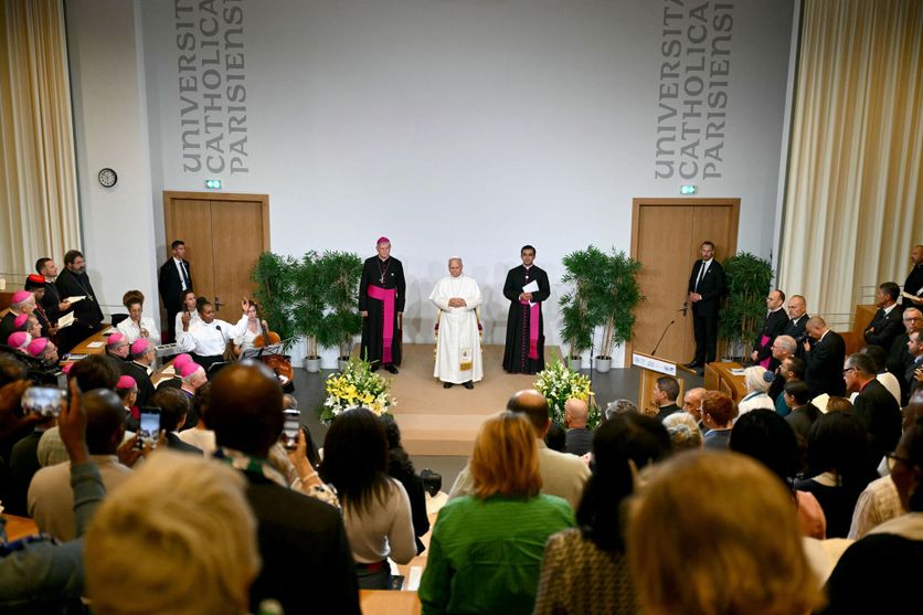 FRANCE-VATICAN-RELIGION-POPE La Première Session de l’Assemblée Provinciale pour l’Accompagnement des Catéchumènes et des Néophytes