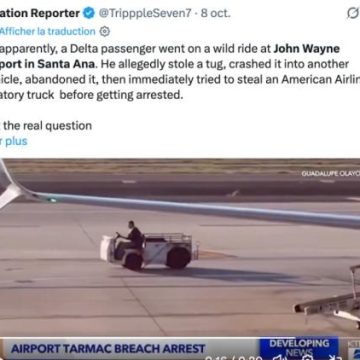 70886729-0e21-4242-9204-e4b5eeaf32d6 Une intrusion sur le tarmac d’un aéroport californien provoque le chaos