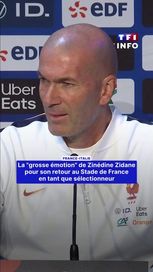 76bf8753-9162-41f2-b136-0899db961ecb Zinédine Zidane ressent une forte émotion en revenant au Stade de France