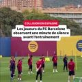Drame en Espagne : minute de silence observée par le FC Barcelone