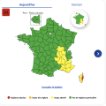 Vigilance rouge en Haute-Corse pour pluies et inondations