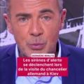 Sirenes D&rsquo;alerte Lors De La Visite Du Chancelier Allemand En Ukraine