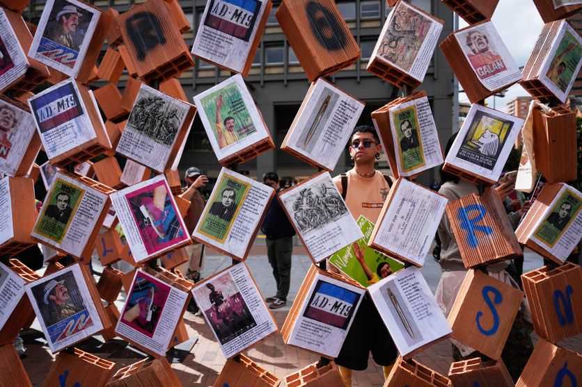 Colombia Protest Œuvres d’art retirées du Musée national de Bogota
