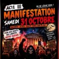 Inquiétudes autour des manifestations d&rsquo;Halloween à Paris