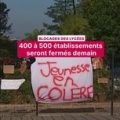 Blocages des lycées : fermeture de centaines d&rsquo;établissements lundi