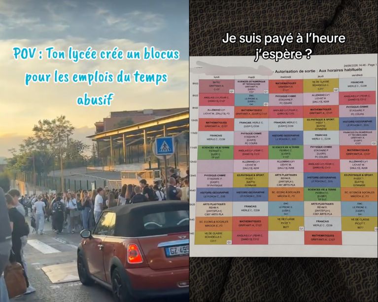 deaf7378-a170-40fd-a9d4-abccde301b22 Les emplois du temps des lycéens en Europe