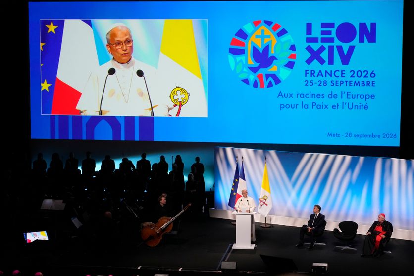 France Pope Entretien avec Fabienne Keller sur le discours du pape Léon XIV