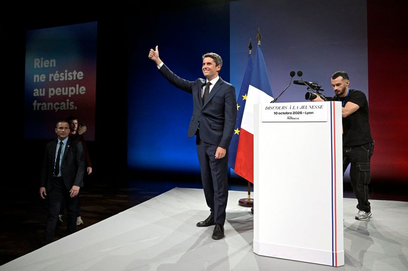 Meeting de Gabriel Attal à Lyon le 10 octobre 2026 Gabriel Attal propose un nouveau modèle scolaire pour la jeunesse